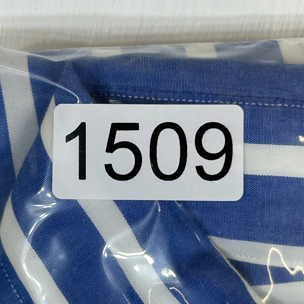 Polo Ralph Lauren Blaire Mens XL Blue White Striped Button Down Shirt Cotton - Picture 7 of 7